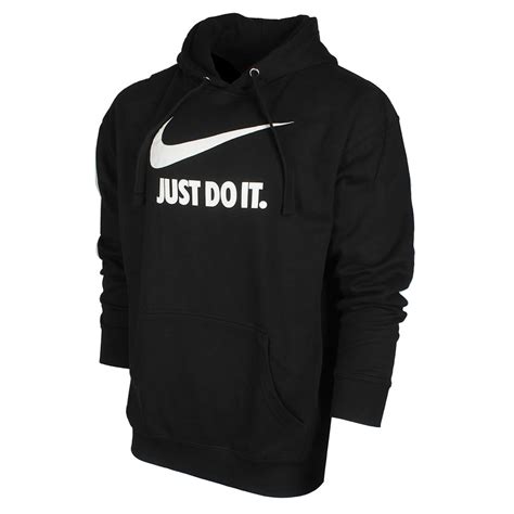 nike kapuzenpulli grau herren rückenaufschrift just do it|Nike Men's Just Do It Pullover Hoodie,DD6218.